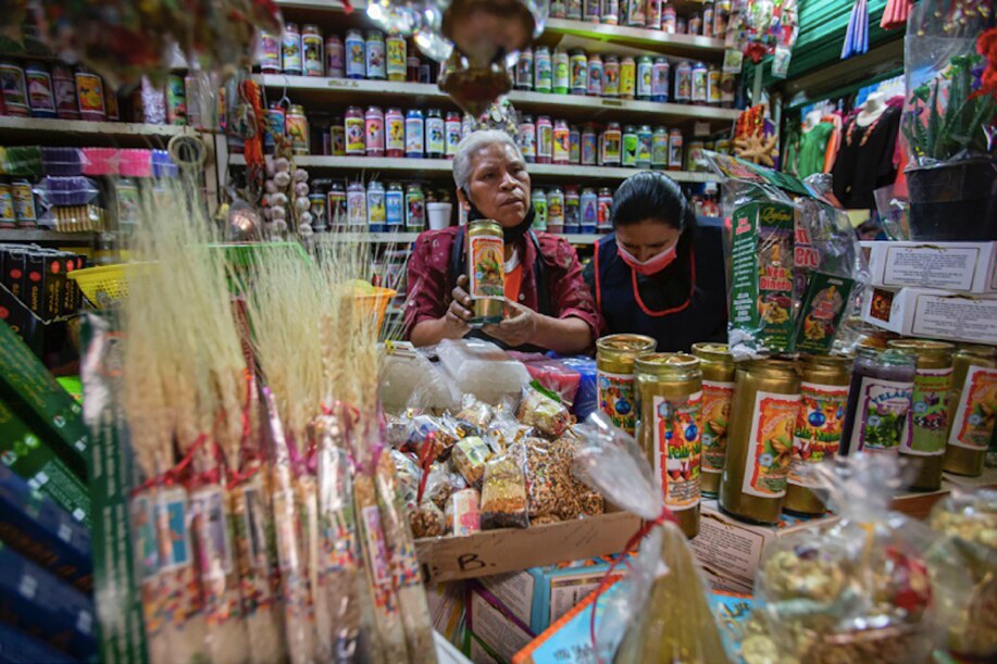 Video. Mercado Escobedo en Querétaro, el lugar para encontrar los artículos que auguran un buen año