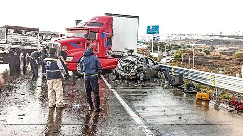 Trabajan en proyecto para rampa de frenado en autopista