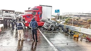 Trabajan en proyecto para rampa de frenado en autopista