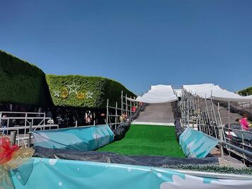 Tobogán navideño de Querétaro ya está listo para operar, señala Protección Civil 