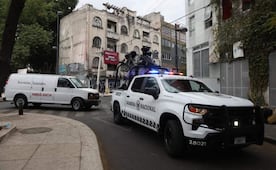 Tras caída de "El Mencho" despliegan operativo por ambulancia forense en CDMX