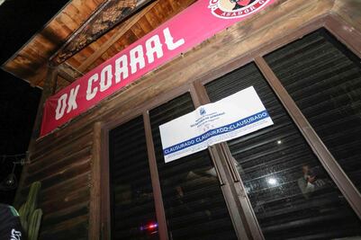 Siguen los cierres de antros en Corregidora