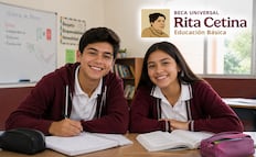 Beca Rita Cetina: alumnos de secundaria reciben su pago hoy, 13 de octubre
