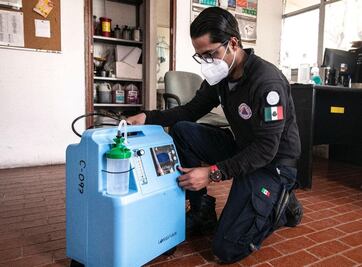También prestan concentradores de oxígeno en San Juan del Río