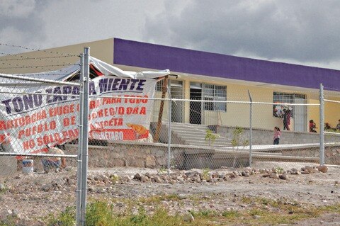 Sin acuerdo, en  escuela de La Negreta