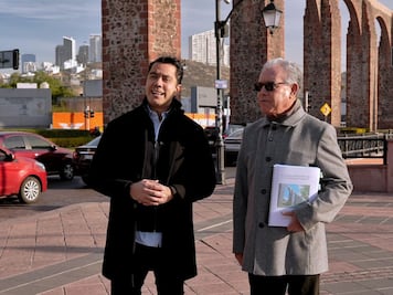 Anuncia Felifer Macías conmemoración por los 300 años del Acueducto de Querétaro