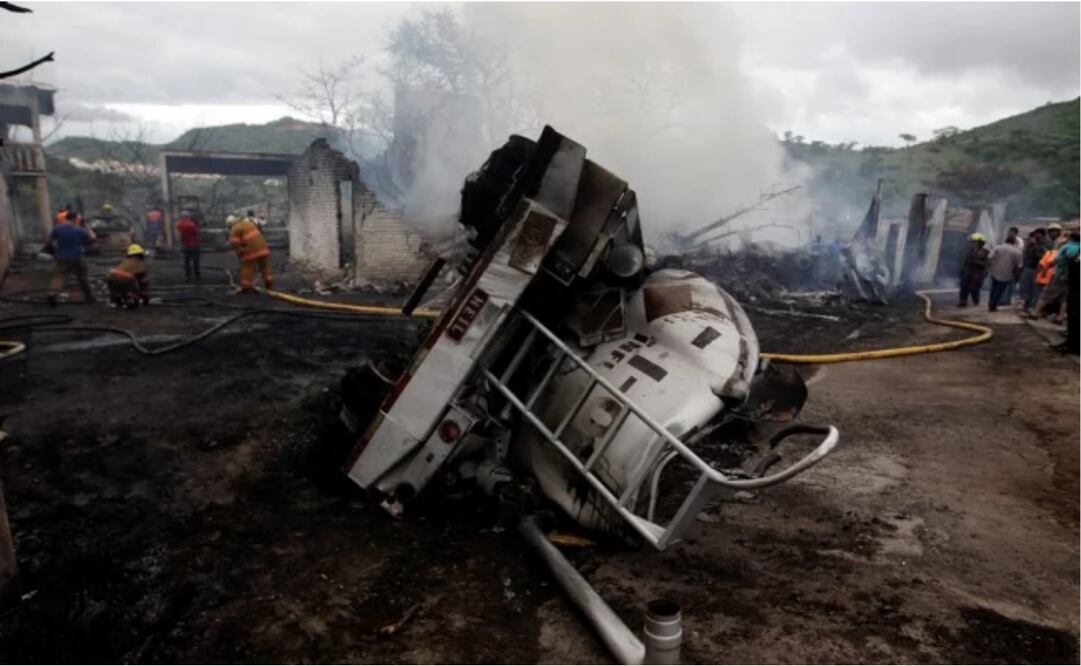 Incendio de pipa en Honduras (Fotos: Reuters)