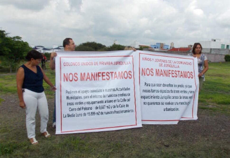 Piden revocación de cambios de suelo