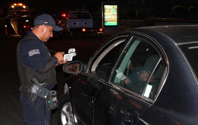 Alcoholímetro va sólo 3 días a la semana