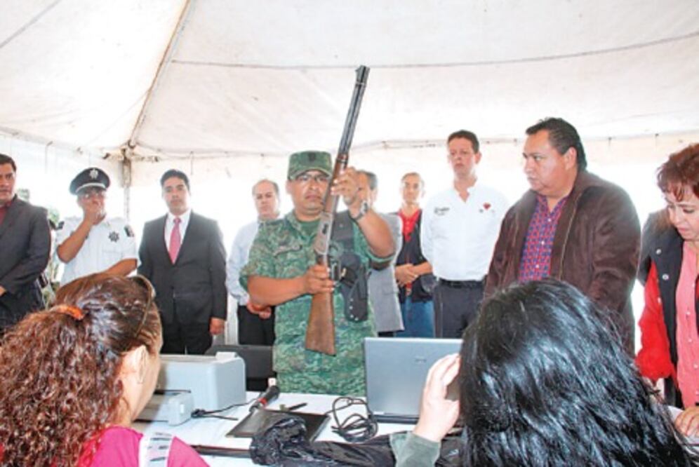 Arranca canjeo de armas por dinero 