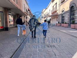 Lunes de calles semidesiertas y locales cerrados en Querétaro