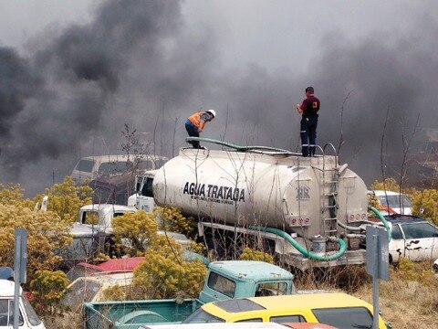 Cigarro, posible causa de incendio: UMPC