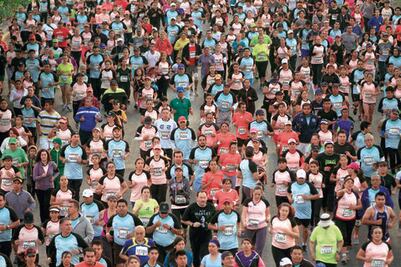 Celebran miles fiesta deportiva