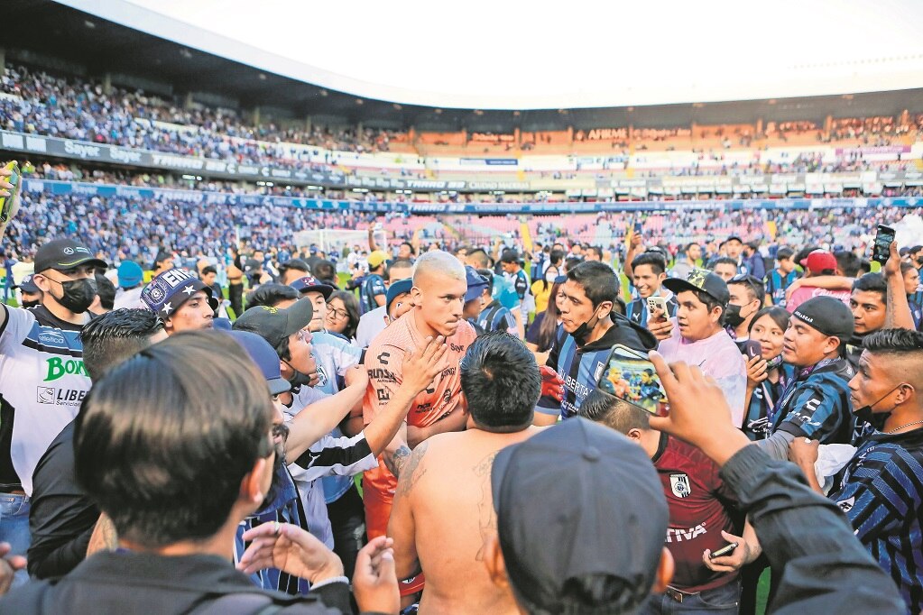 Durante 5 años, reservarán información de riña entre Gallos y Atlas en el estadio Corregidora