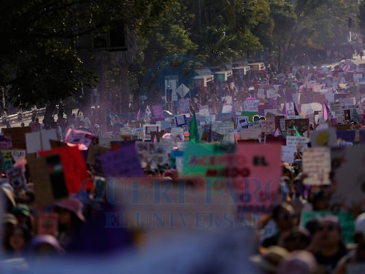 Comercios de Querétaro reportan pérdidas del 35% por marcha del 8M