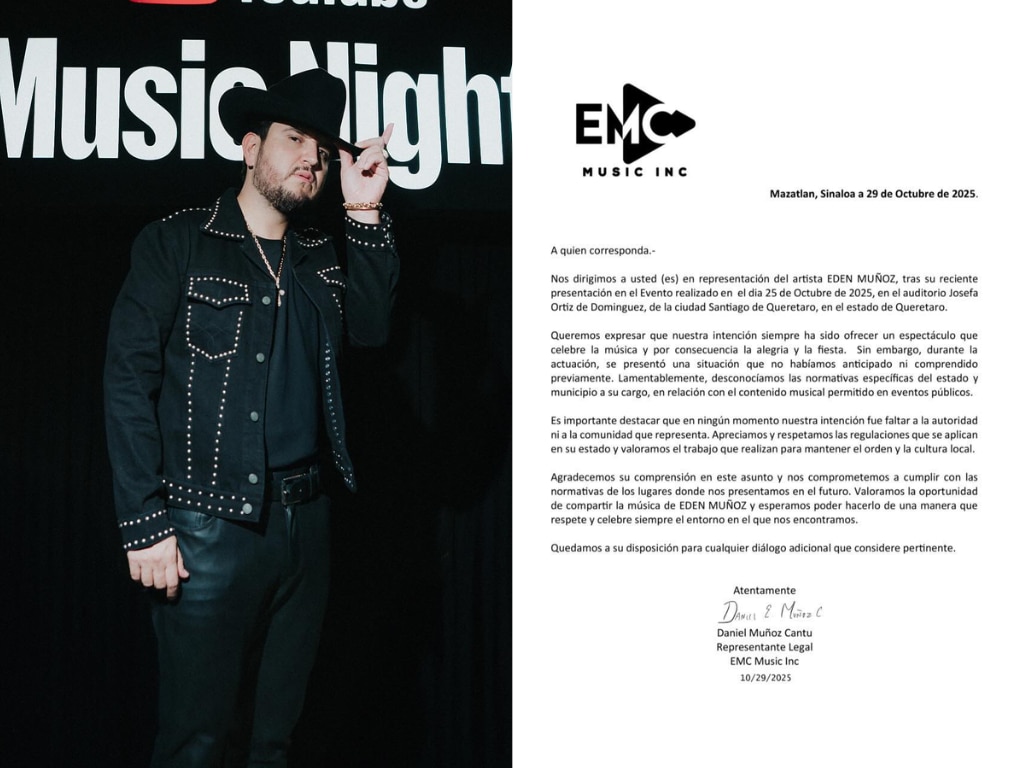 Publica Segob carta compromiso del representante de Edén Muñoz