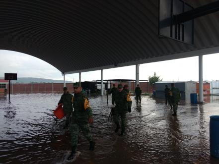 Las lluvias dejan bajo el agua a varias zonas de SJR 