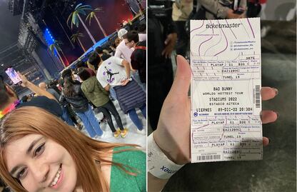 Joven queretana viaja sola a ver a Bad Bunny y termina en zona de "playa"