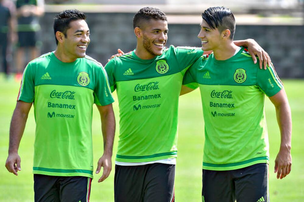 Fabián, Jonathan y Pulido, el tridente que busca titularidad (ETZEL ESPINOSA. IMAGO7)