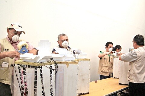 Boletas para los comicios se recibirán el 15 de mayo: INE