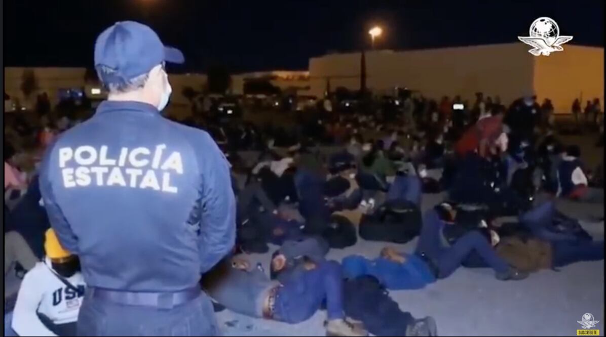 Al menos 652 migrantes viajaban en contenedores de tráileres en Tamaulipas; 355 son menores de edad