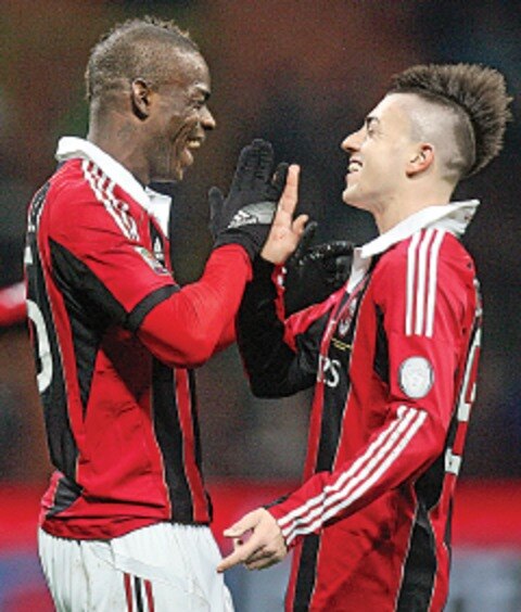 Balotelli da al Milán una gran victoria