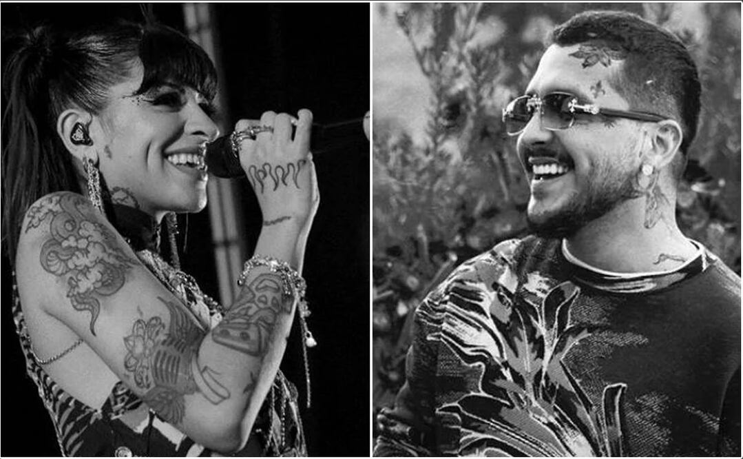 Christian Nodal recibe apapacho de Cazzu; la pareja disfruta de su romance