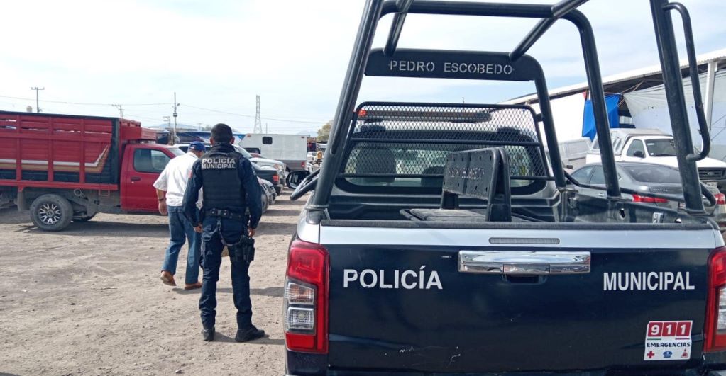 Detienen a extorsionador en Pedro Escobedo. Foto: Facebook SSPM de Pedro Escobedo