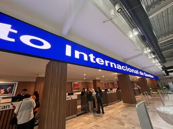 Lluvia retrasó la llegada de dos vuelos al Aeropuerto 