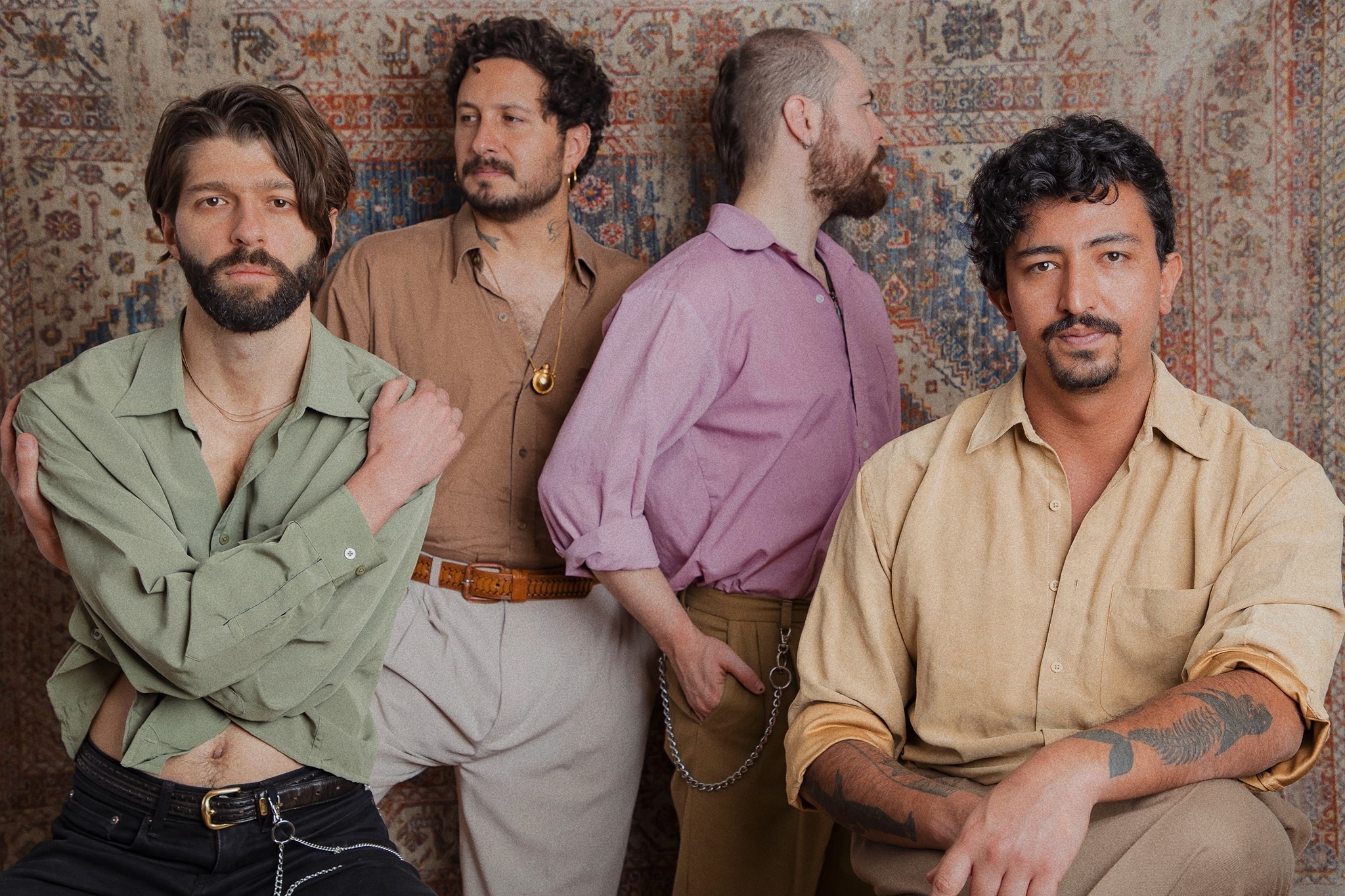 El cuarteto colombiano Oh’laville llega con la mira en el Vive Latino