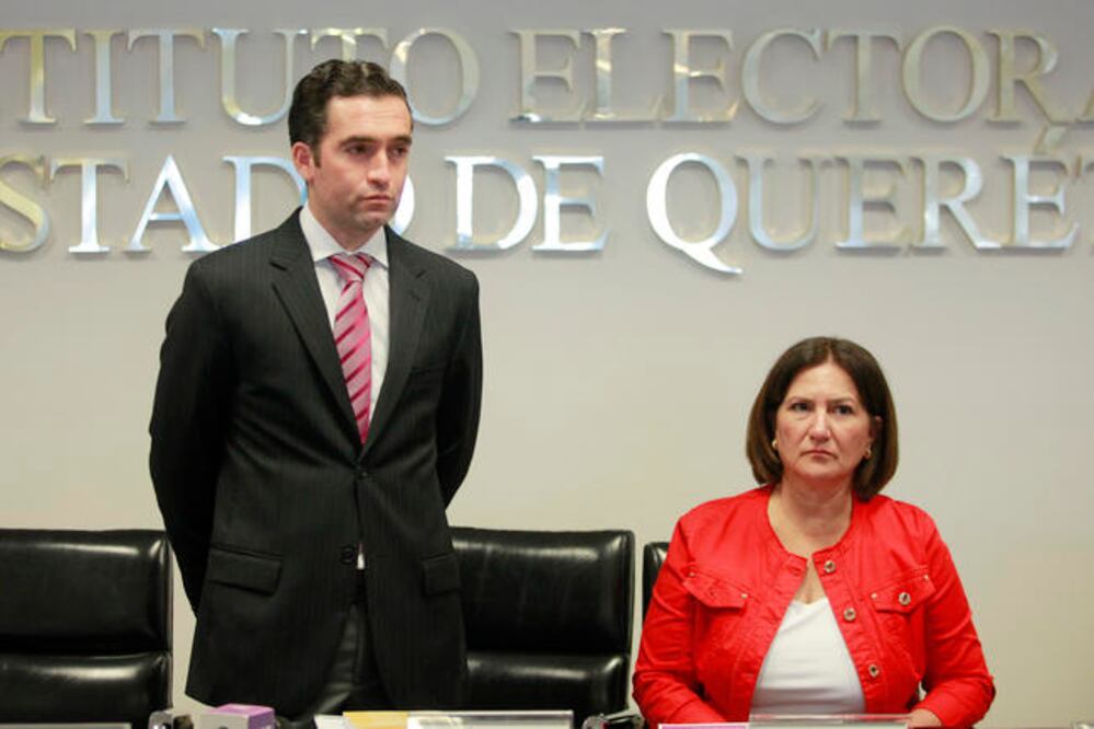 El consejero presidente del IEEQ señaló que el instituto está listo para desarrollar elecciones en un ambiente de paz y legalidad, siempre y cuando los participantes respeten las reglas establecidas.  FOTO: CÉSAR GÓMEZ