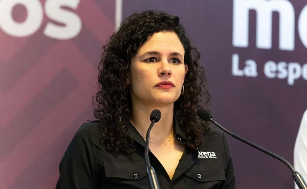 Dirigente de Morena, Luisa María Alcalde. Foto: Especial