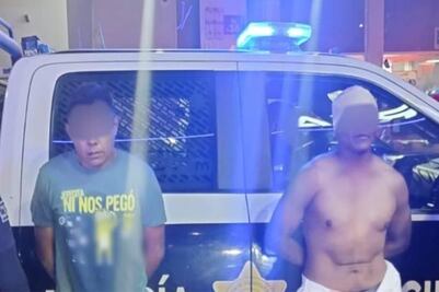 Someten y detienen a presuntos ladrones en Querétaro