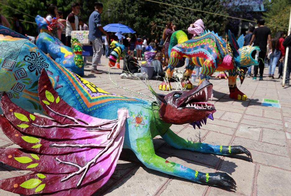Alumnos de la UAQ llevan sus alebrijes a otro nivel