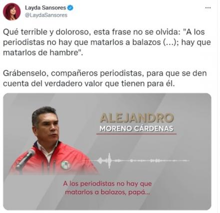 "Ni de un lado ni del otro": Loret lamenta supuestos dichos del priista Alejandro Moreno contra periodistas