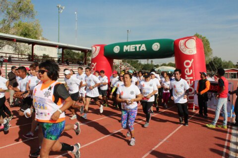 Policía Federal efectúa carrera ‘Por la mujer’