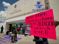 En Querétaro, exigen justicia diversas colectivas feministas 