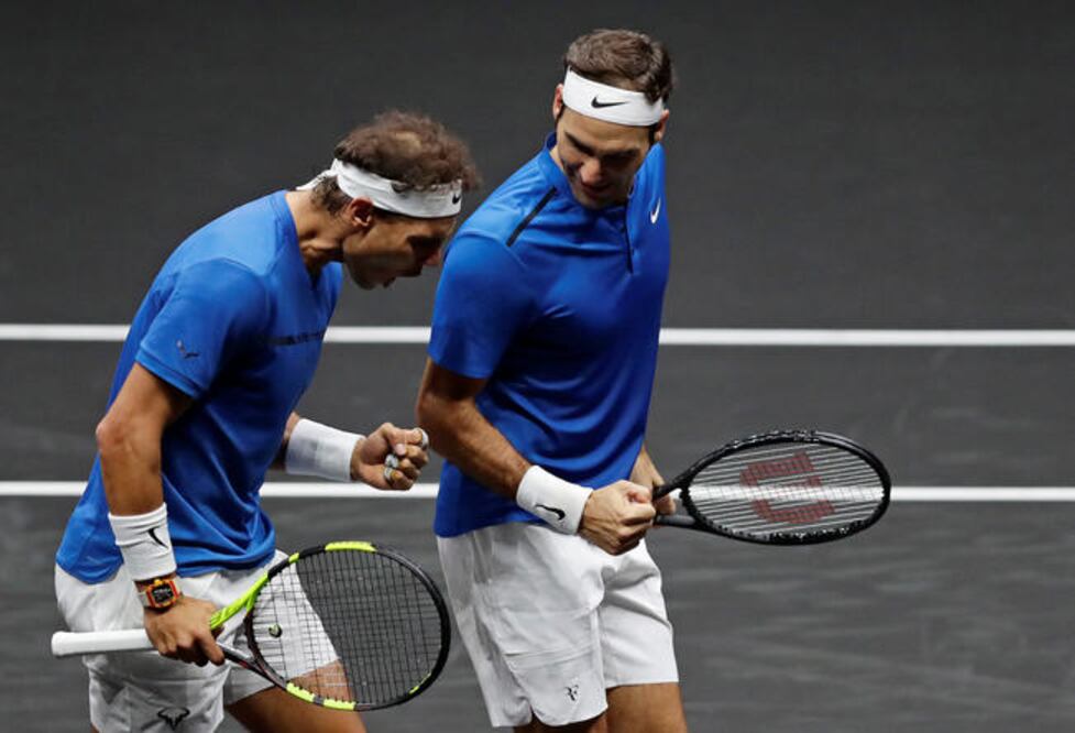 El uno y dos del mundo vencieron a Jack Sock y Sam Querrey. (DAVID W CERNY. REUTERS)