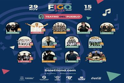 Conoce la cartelera de la Feria Internacional Ganadera de Querétaro 2024