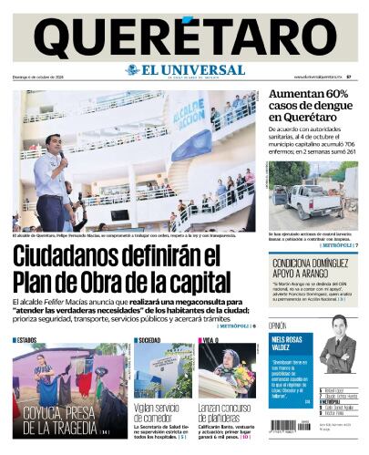 Portada 06 de octubre de 2024