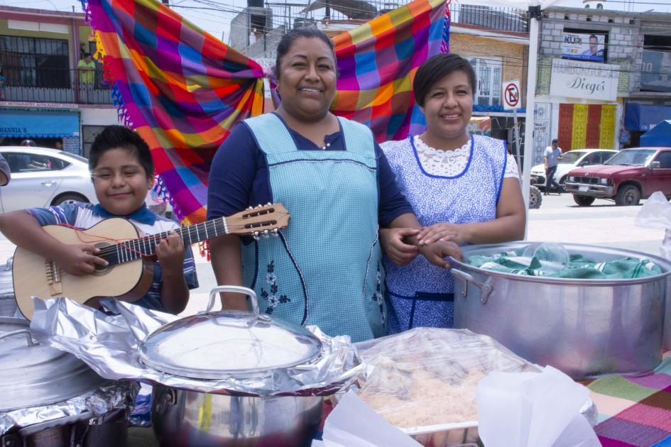 Feria del Mole y la Tortilla en Santa María Magdalena