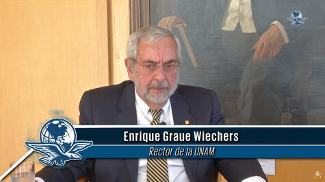 Graue, aspirante a segundo periodo en la UNAM, va por escuelas en Oaxaca y Chiapas