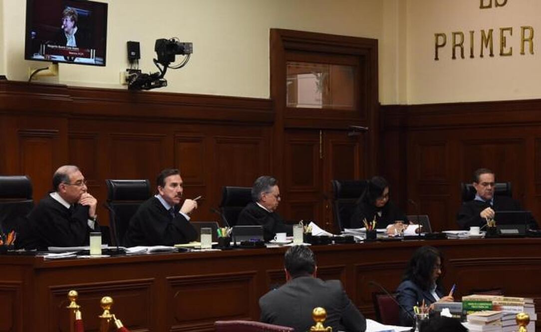 Fotografía de archivo del Pleno de la Suprema Corte