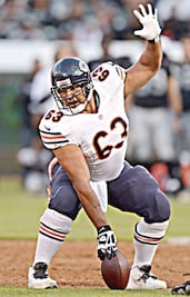 Garza sale de Bears, pero quiere seguir en la NFL