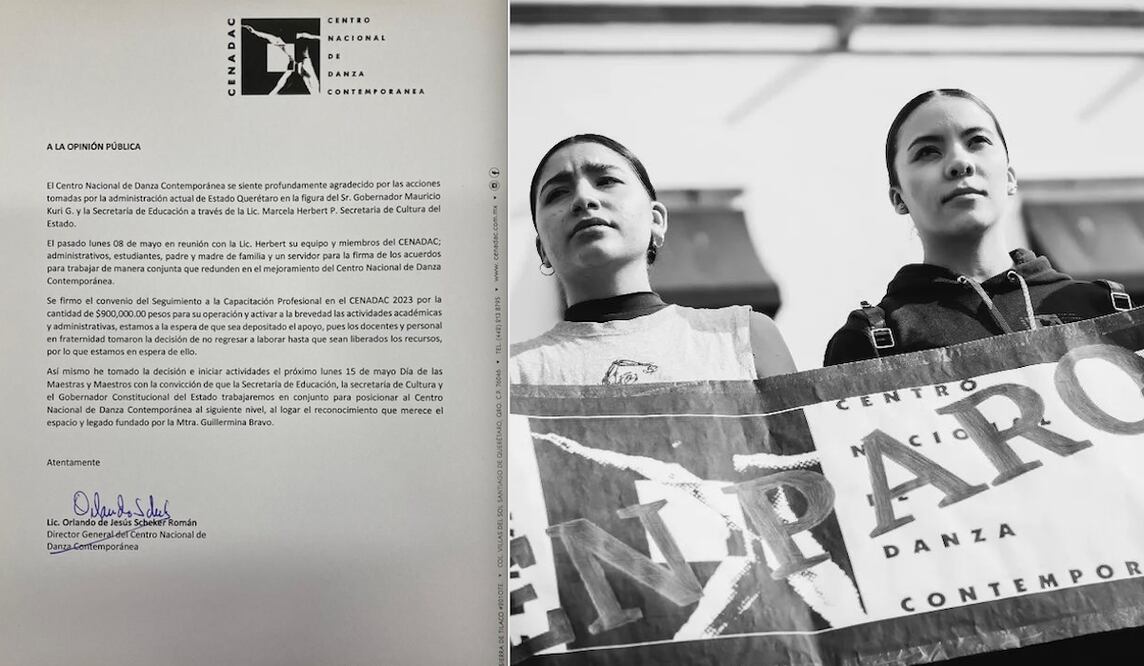 Foto: Facebook. Centro Nacional Danza Contemporánea