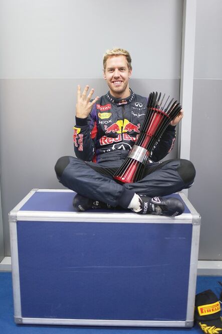 Vettel el dueño de las pistas