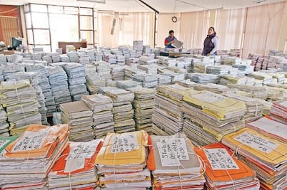 Saturado Archivo Judicial