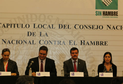 Instalan capítulo local de Sin Hambre