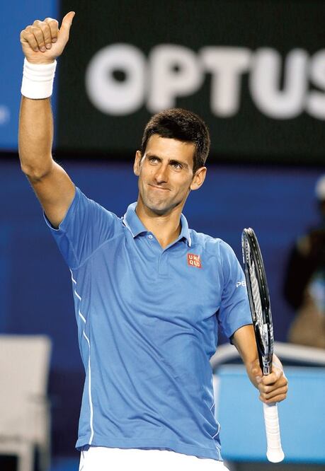 Djokovic y Keys, los más felíces