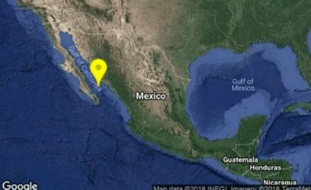Reportan sismo de magnitud 4.0 en Los Mochis, Sinaloa
